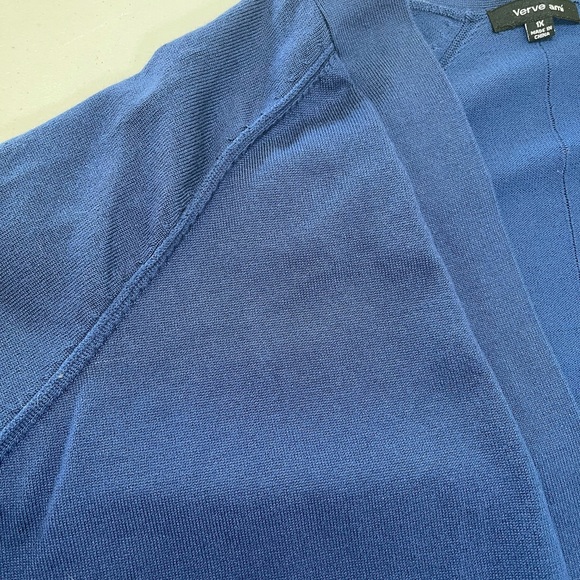 Verve Ami Navy Blue Cardigan - Picture 4 of 16